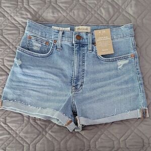 Madewell Denim Shorts NWT
